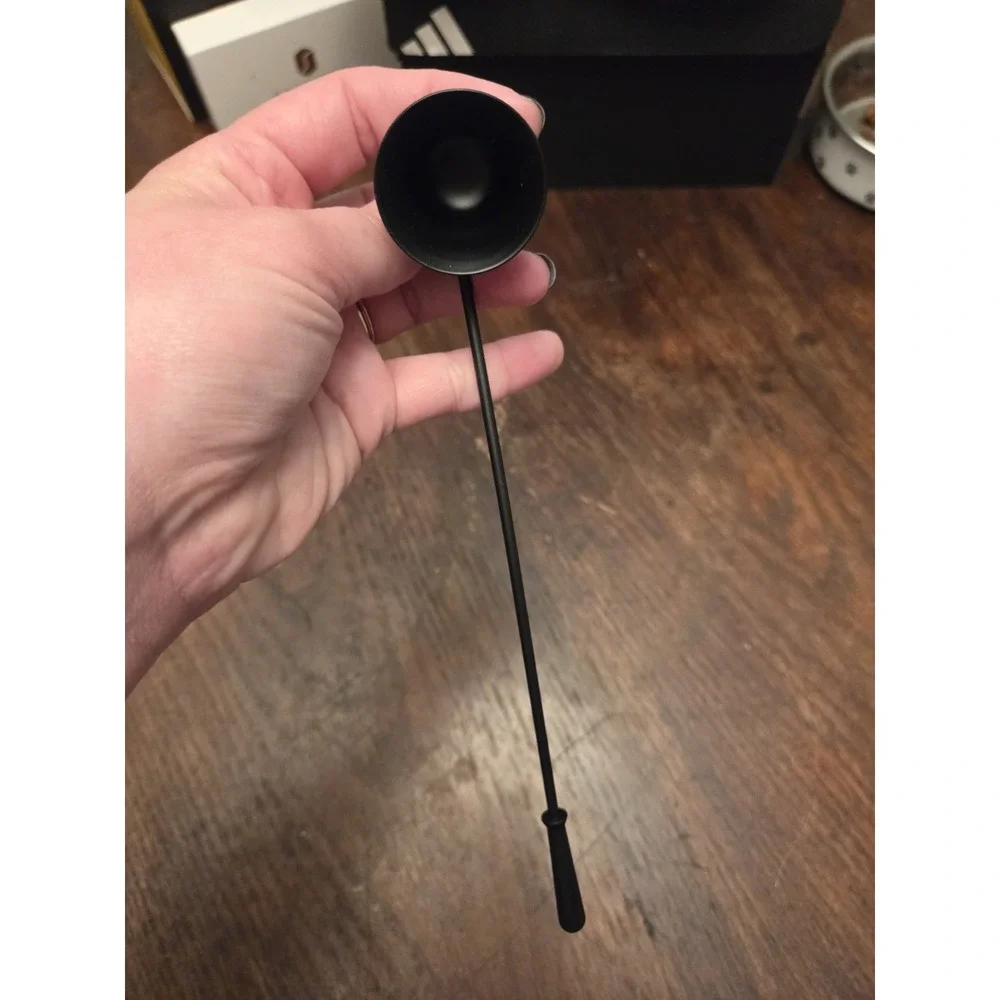 Black Stainless Steel Candles Snuffers‎ Or Extinguishers - Lot Of Two
